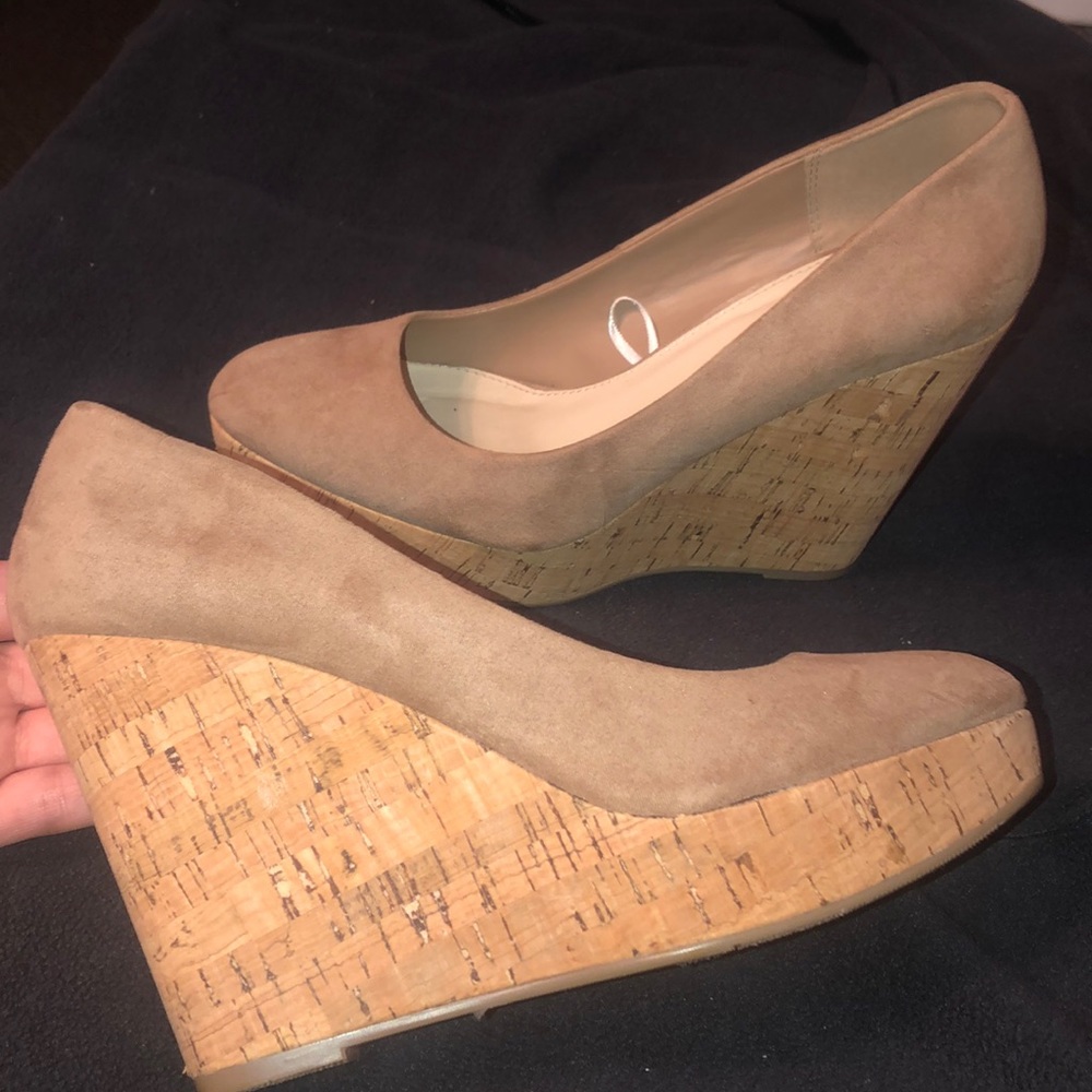 Women’s Taupe Wedges from Forever21